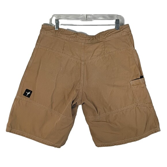 Metolius Men's Climbing Shorts Waist 35 Khaki Hike Fish Outdoor Cargo Bermuda - Picture 11 of 16